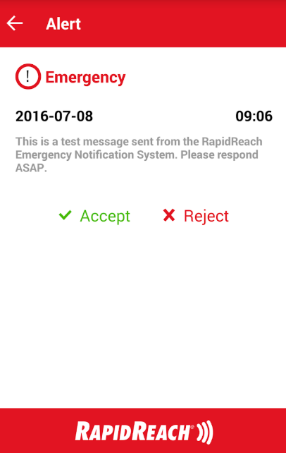 RapidReach ENS WEB Software - 1