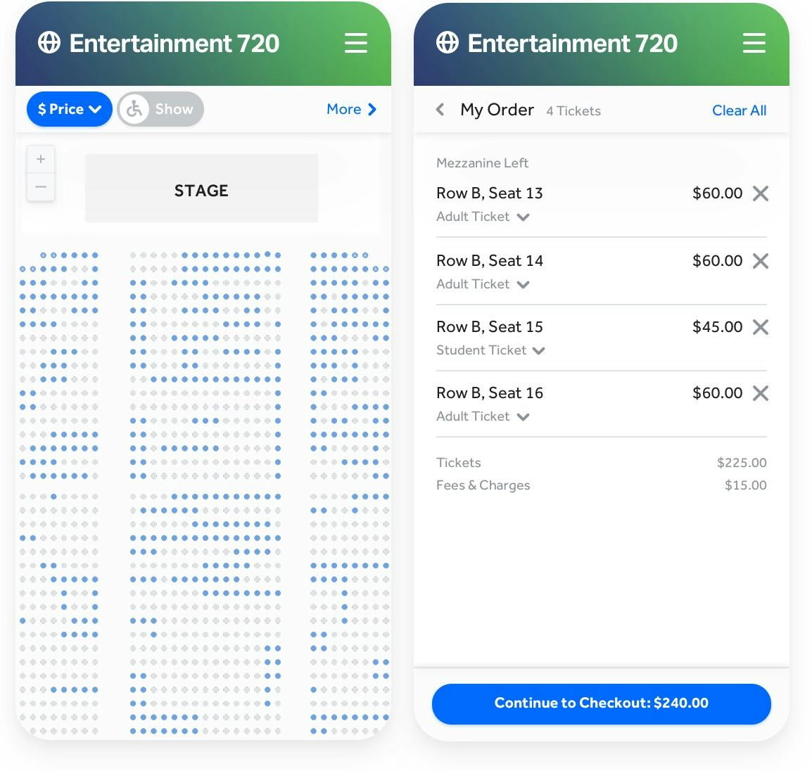 TicketSpice Software - Reserved Seating