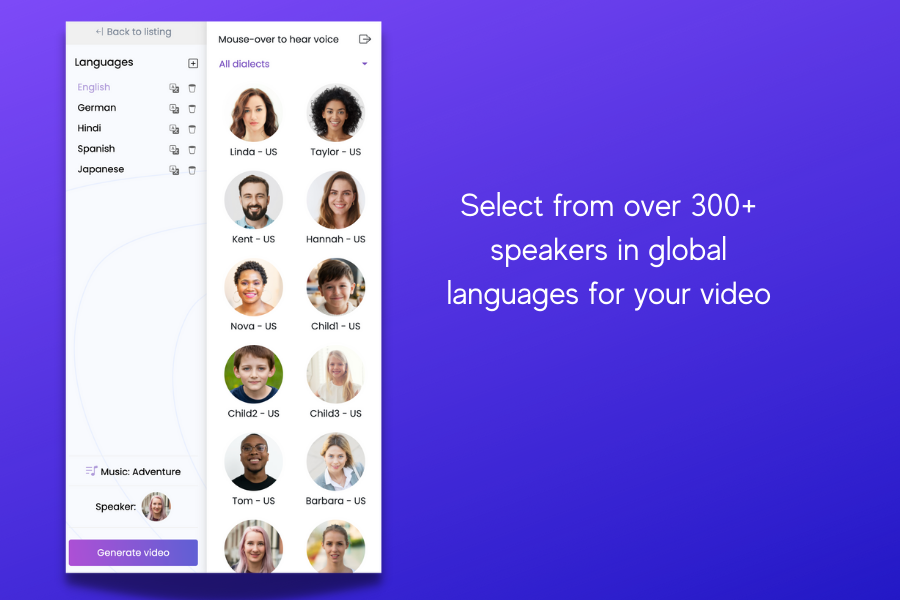 WowTo Software - 300+ Human like Ai voices for multiple global languages