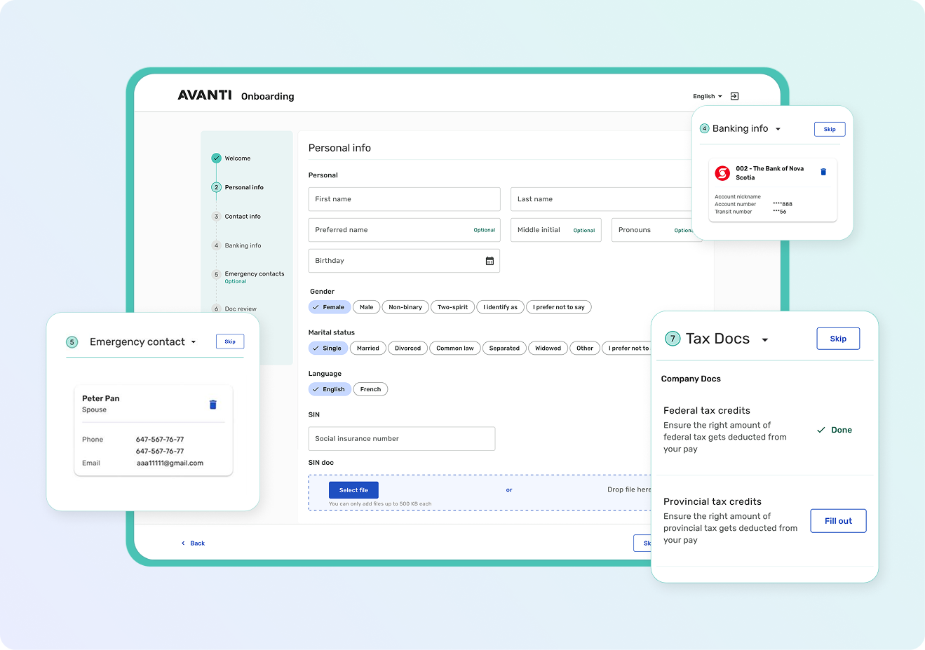 Avanti Software - Tackle Year-End with confidence with automatic employee tax exemptions, up to date CRA regulations, self-serve tax documents, and more.