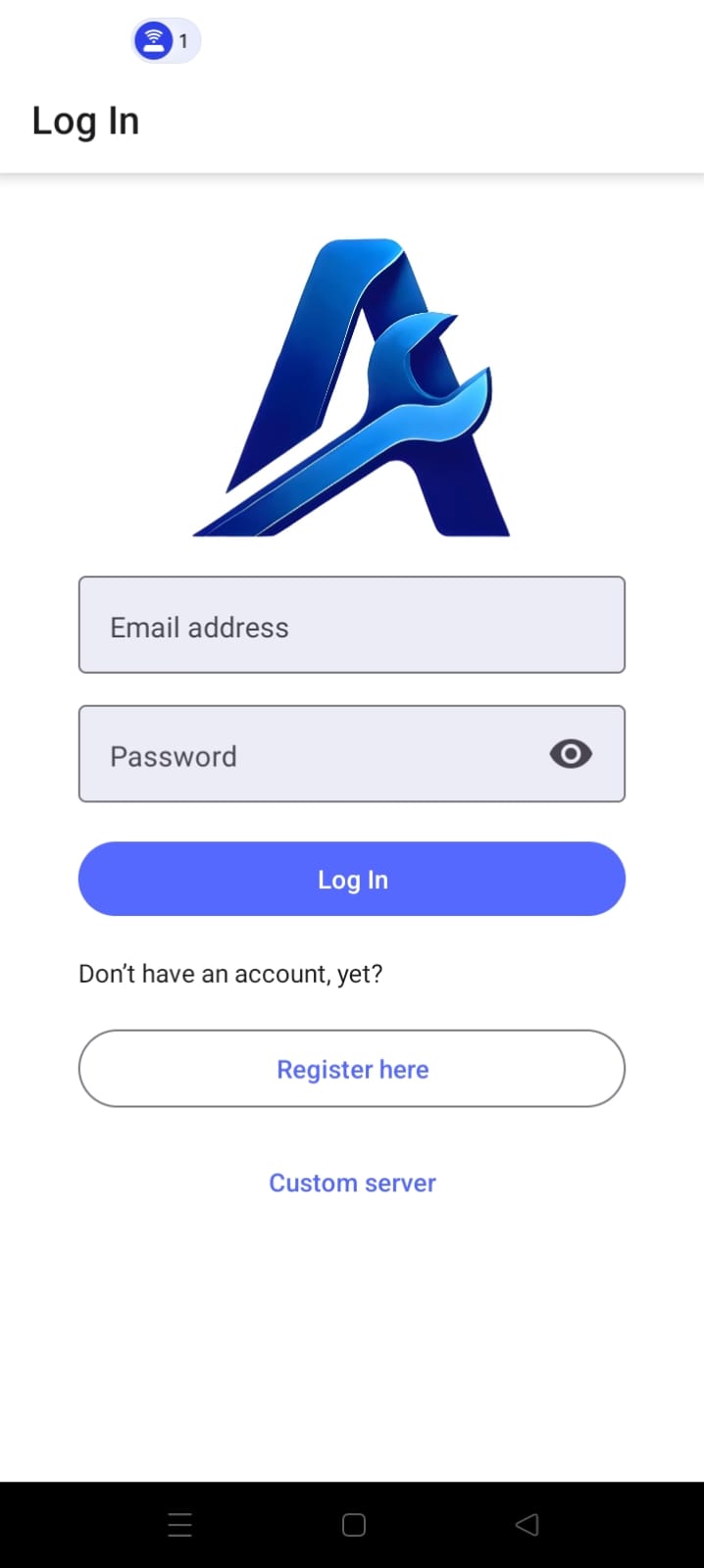 Atlas screenshot: Flexible deployment options with custom server support. Connect to your own infrastructure or Atlas cloud hosting. Professional branding with Atlas logo and secure authentication. Self-hosted freedom meets cloud convenience for modern businesses.