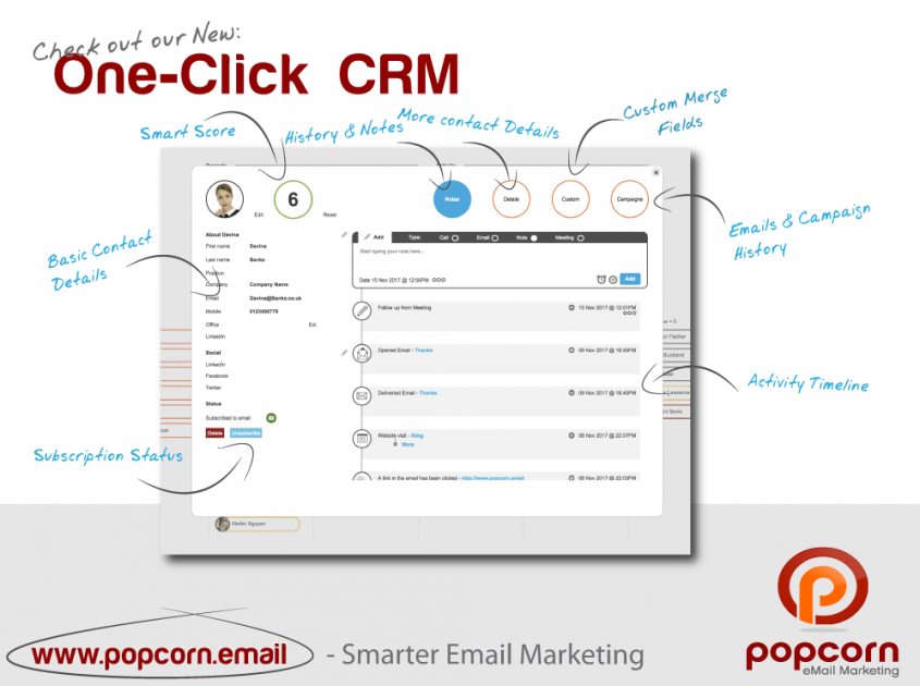 popcorn Email Marketing Software - 5