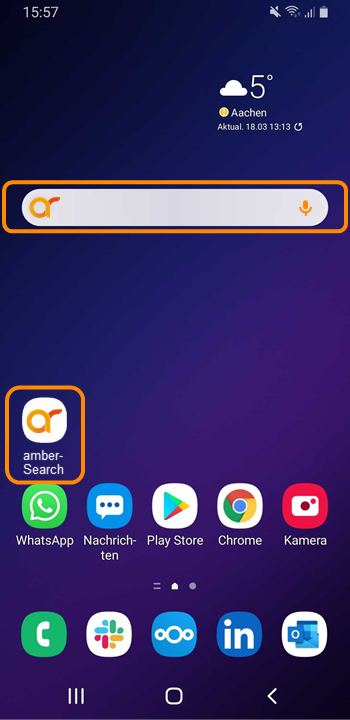 amberSearch Software - 2