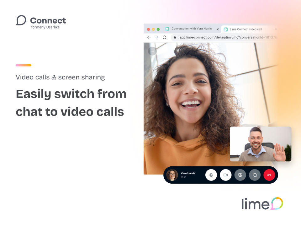 Lime Connect Software - Video Calls and Screen Sharing