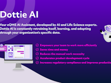 Dot Compliance Software - Dottie AI, your eQMS AI Assistant