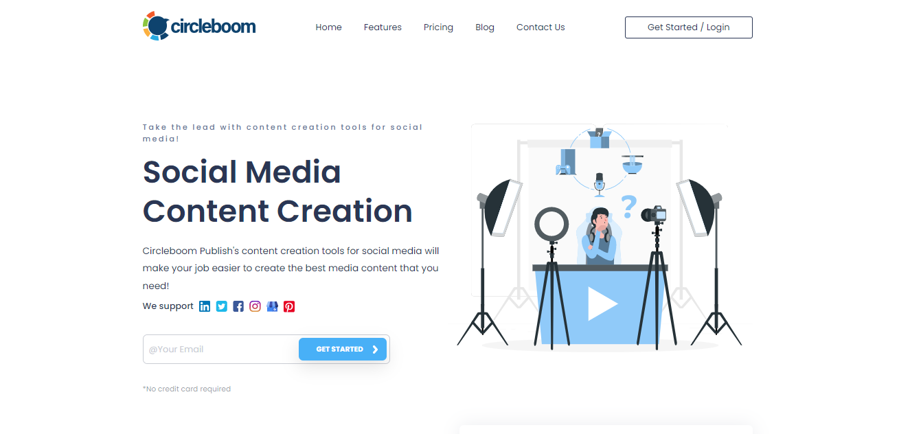 Enjoy content creation tools for multiple social media platforms!
