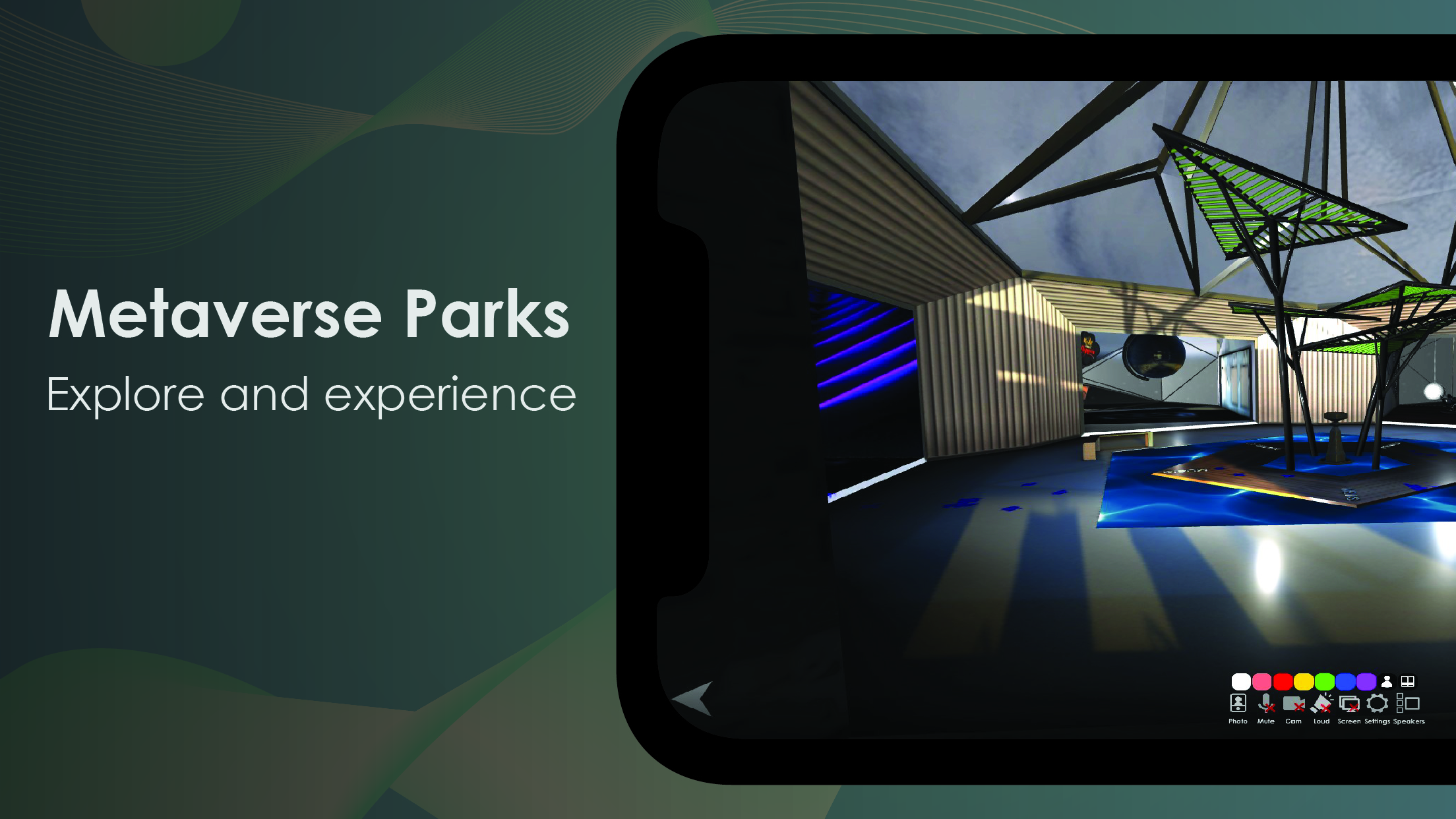 The Gathering screenshot: Metaverse parks