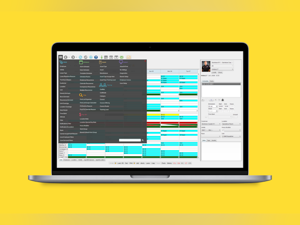 InTime Software - Work schedule from InTime Desktop