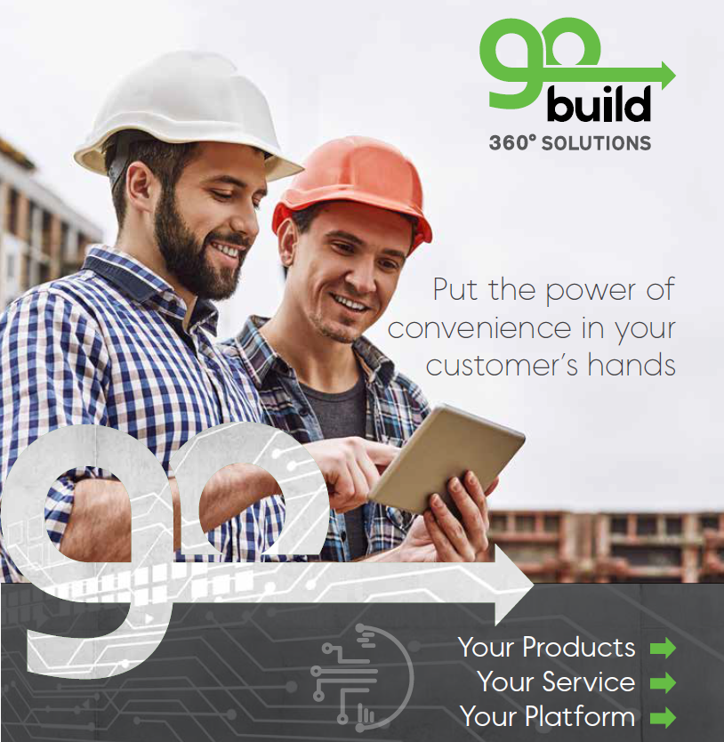 GoBuild360 Software - e-Commerce for Construction: Our platform is perfect for cement producers, ready-mix concrete suppliers, builder's merchants, and lumber and building material (LBM) suppliers.