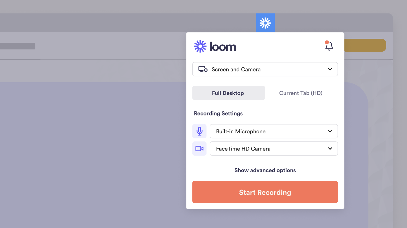 Loom Software - Loom Chrome Extension