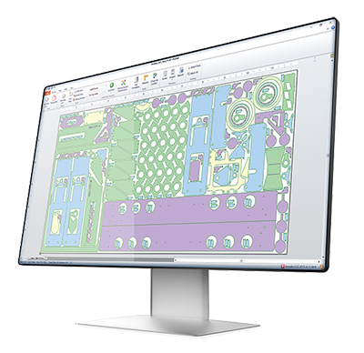 ProNest screenshot: ProNest® CAD/CAM part nesting software