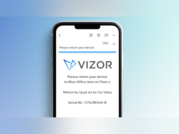 VIZOR IT Asset Management Software - Automated Email Notifications and Reminders