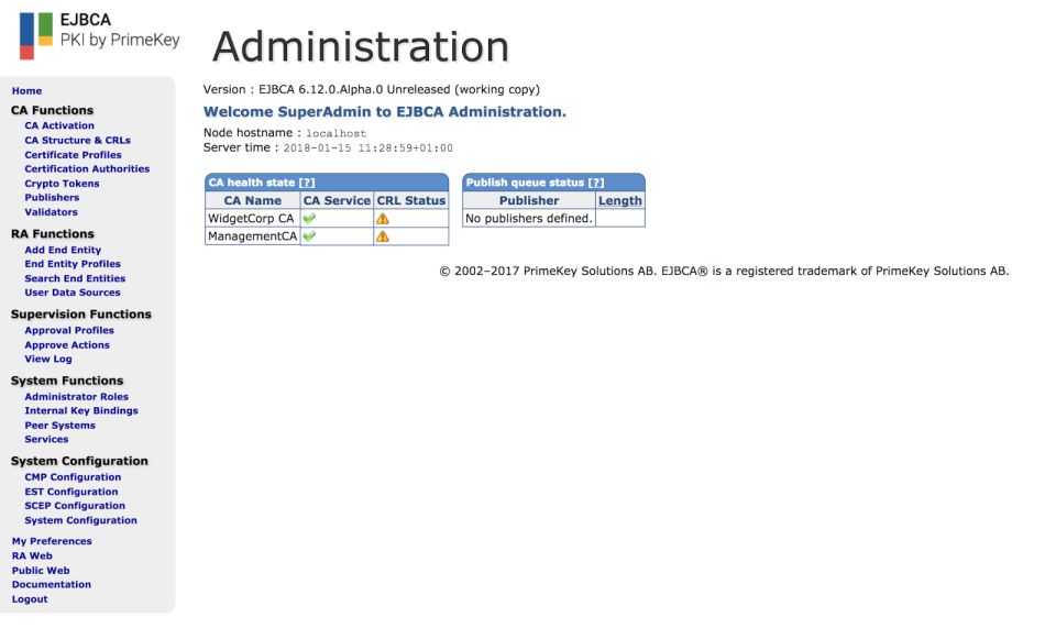 EJBCA Enterprise Software - 3