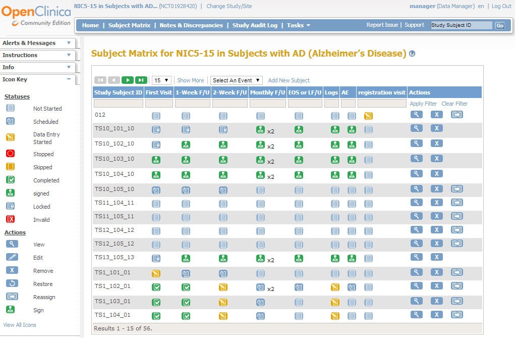 OpenClinica Logiciel - 2