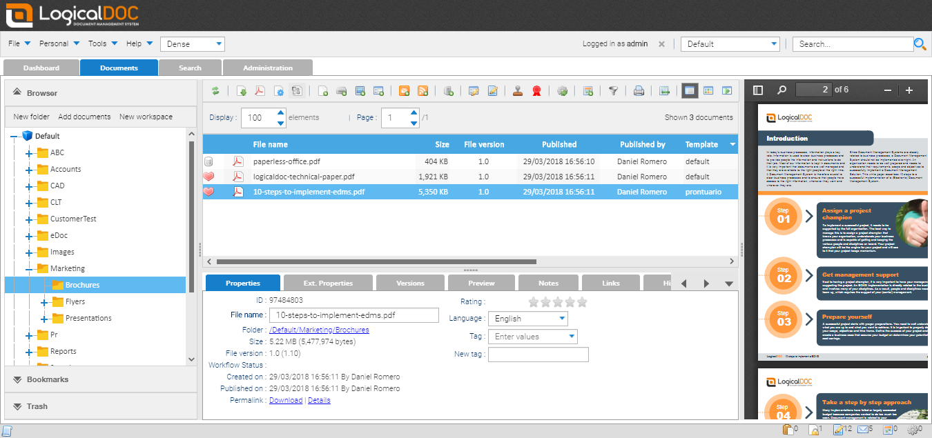 LogicalDOC Logiciel - 1