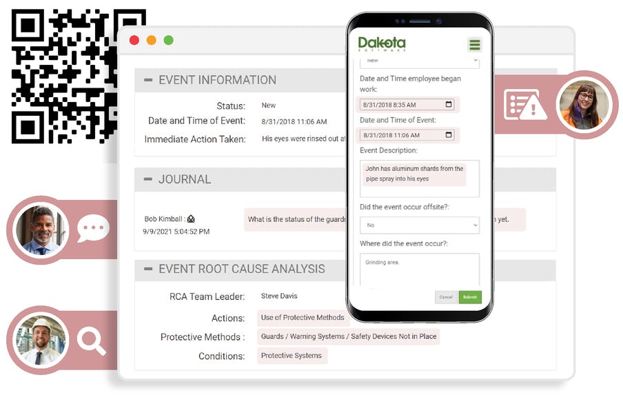 Dakota ProActivity EHS Software Software - Improve safety performance by tracking and analyzing incidents and actions