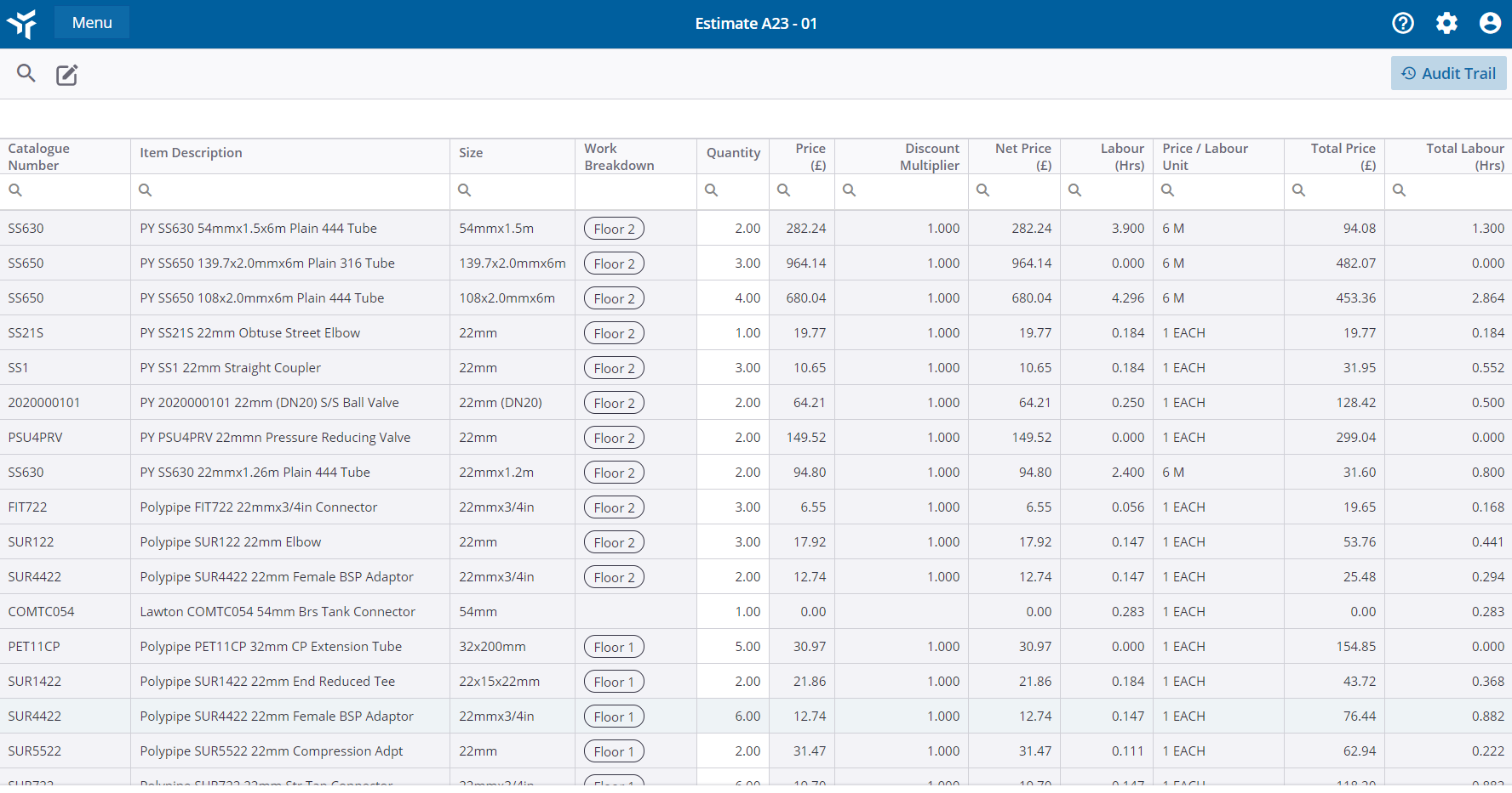 Estimation MEP Pricing, Features, Reviews & Alternatives GetApp