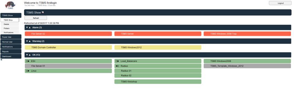 TSMS Software - 3