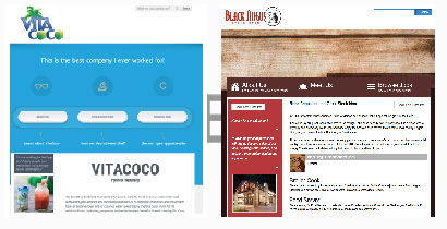 Postings.com screenshot: Postings.com custom career sites screenshot