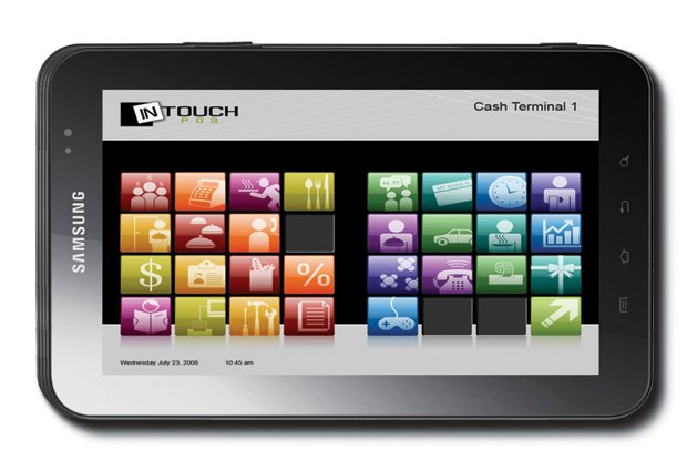 InTouchPOS screenshot: InTouchPOS dashboard
