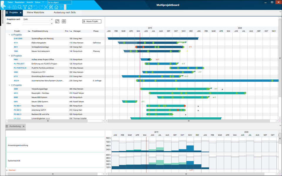 PLANTA Project Software - 4