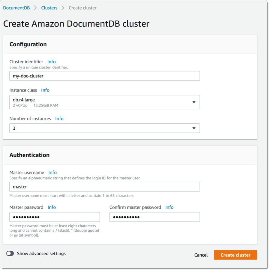 Amazon DocumentDB Software - 1