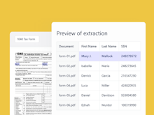 DataSnipper Software - Extract at scale: Simply Snip all data fields from one document and DataSnipper applies the same logic to other documents. It's like a robot that multiplies your efforts.
