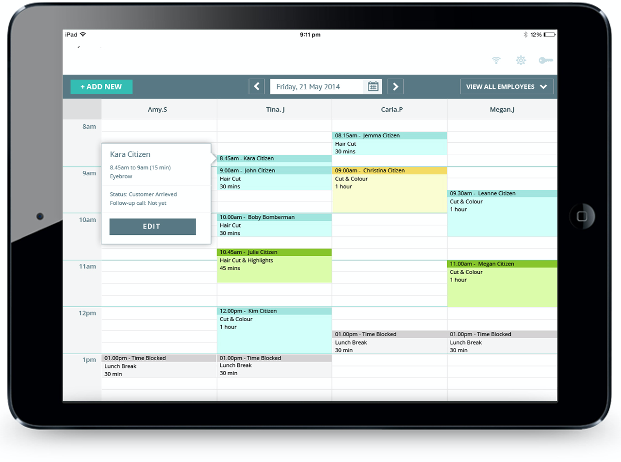 Hike Software - Schedule appointments with Hike
