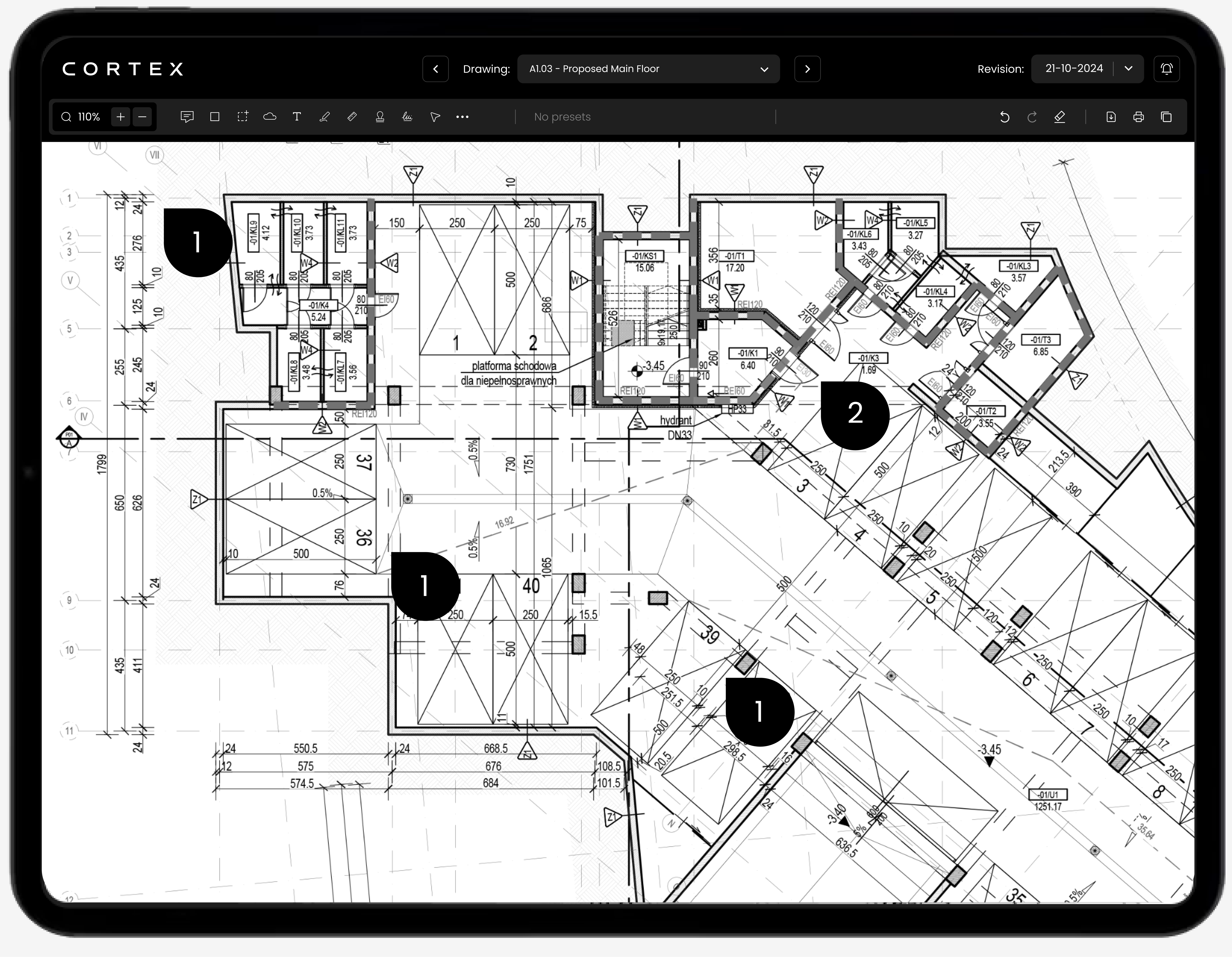 Cortex Drawing Management Software - Teams can share insights instantly, reducing delays and miscommunications. Immediate responses on shared drawings keep projects moving forward smoothly.