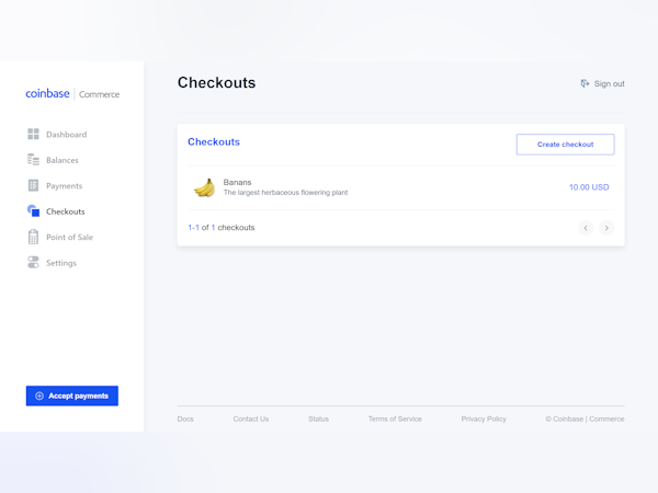 Coinbase Commerce Software - 4