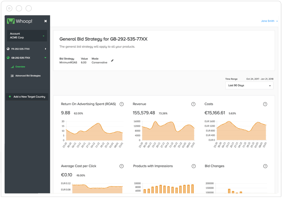 Whoop! Dashboard-thumb