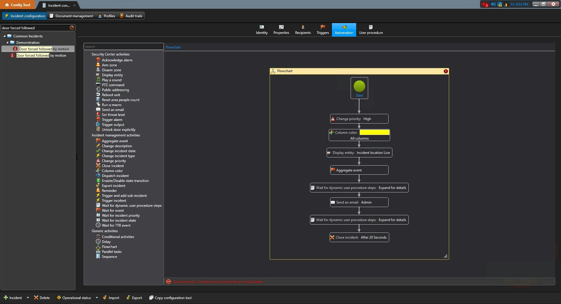 Mission Control Software - Automating routine tasks such as equipment maintenance allows your staff to focus on more complex assignments and improves your operational efficiency. Automation also reacts to operator responses during incidents to accelerate resolution times.