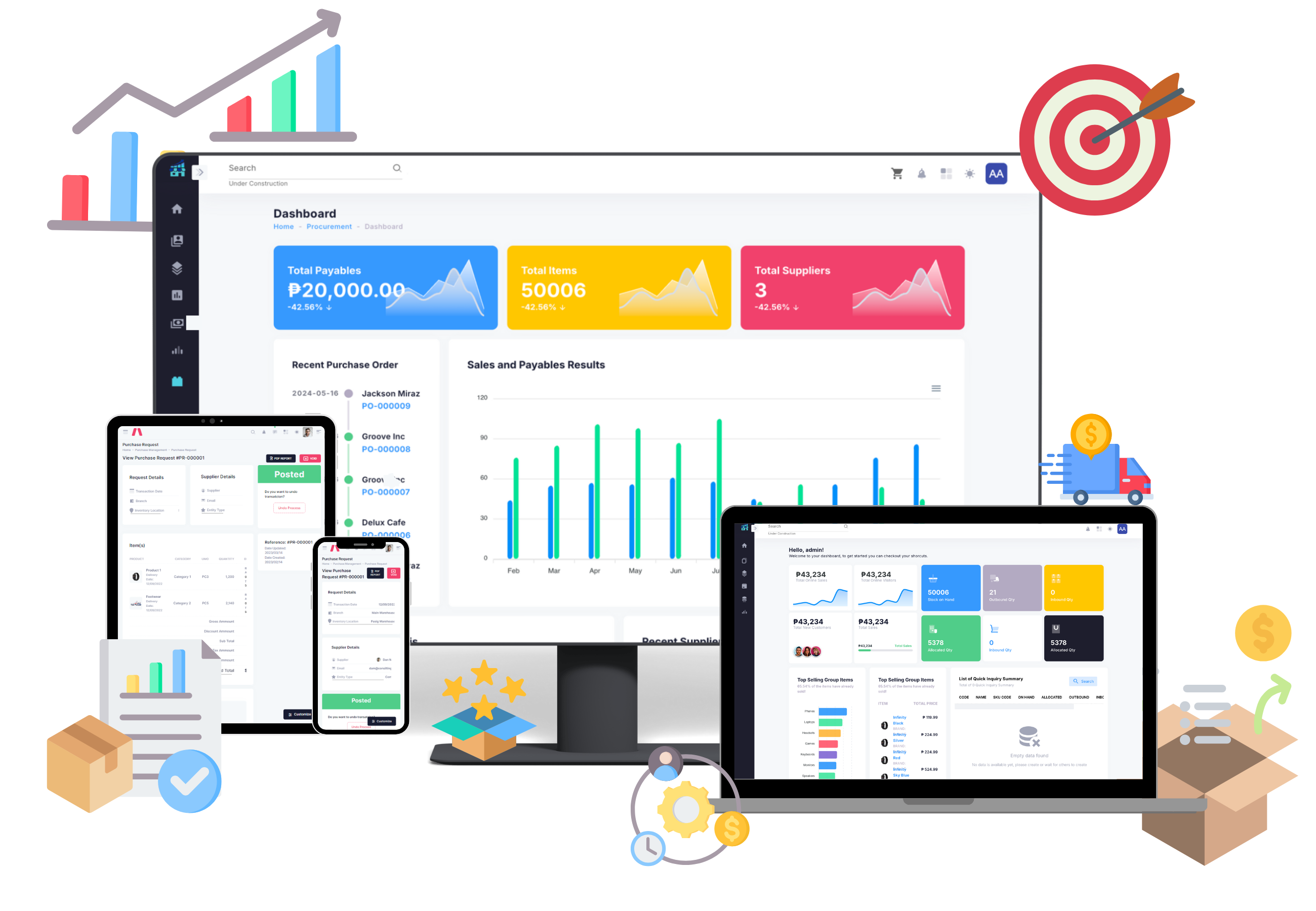 EES ERP System screenshot: EES ERP System: Seamless Solution that Has Limitless Possibilities.