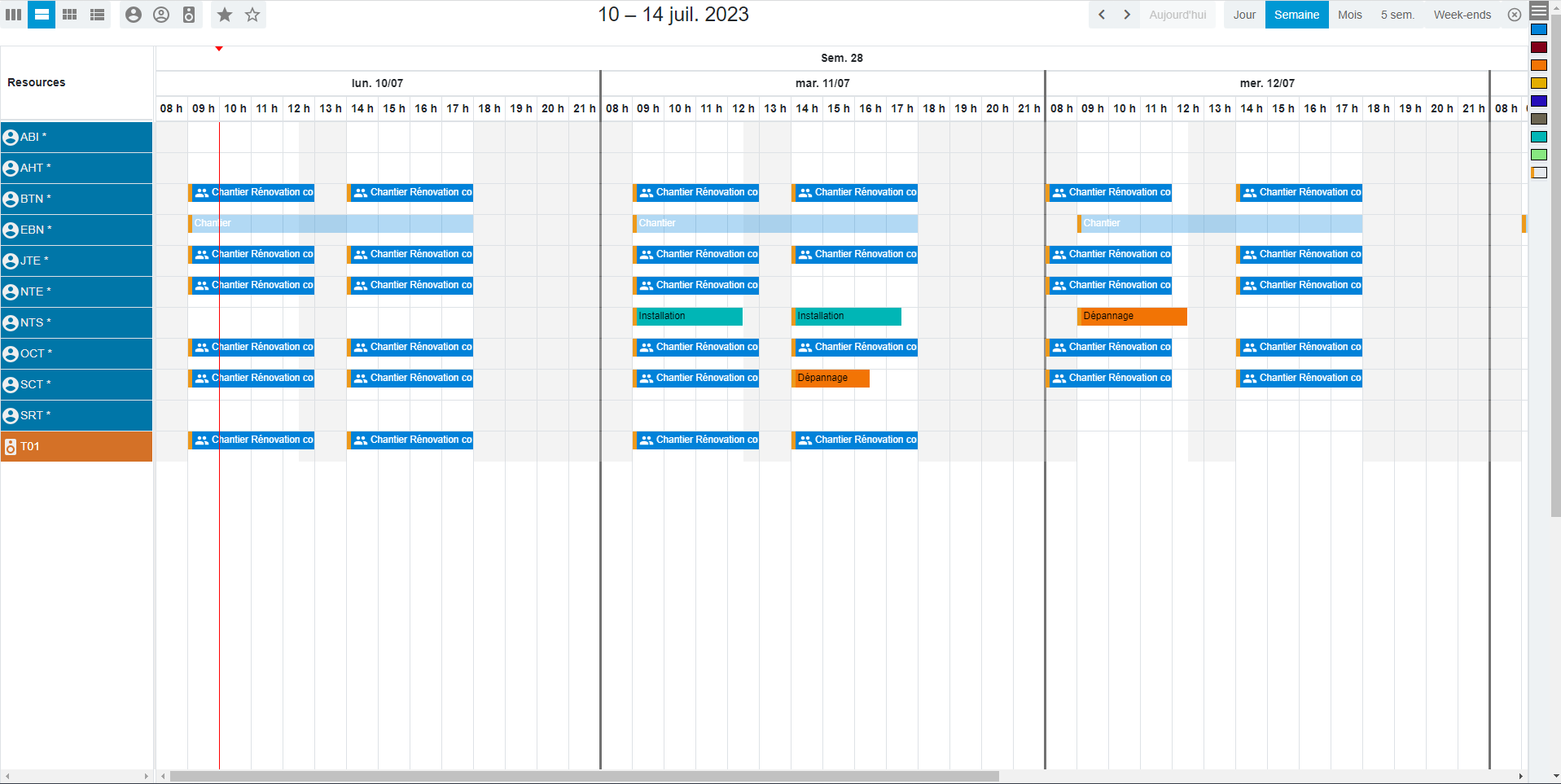 myB2O BTP screenshot