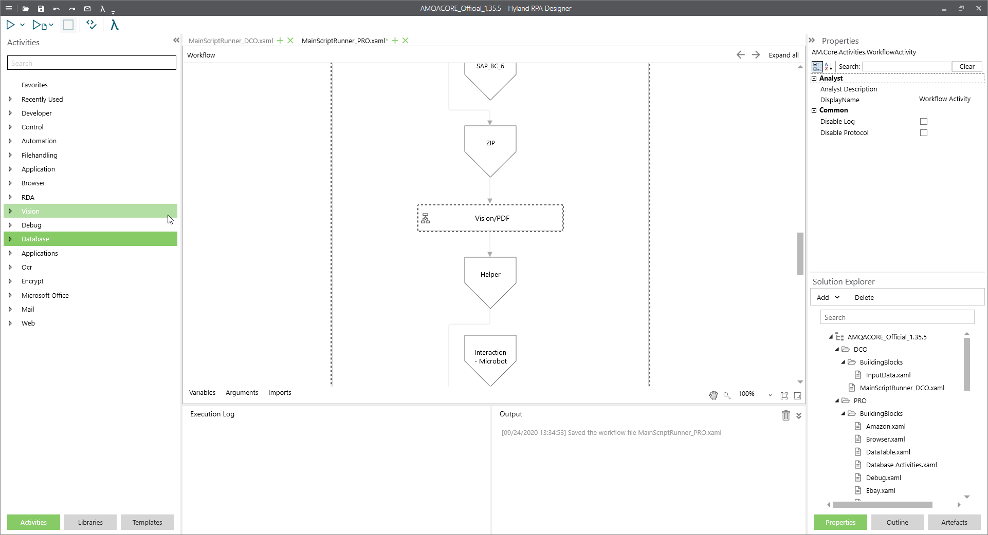 Hyland RPA Software - Hyland RPA Designer