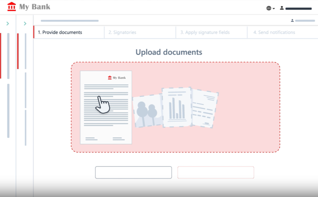 CIB flow Software - CIB flow upload document