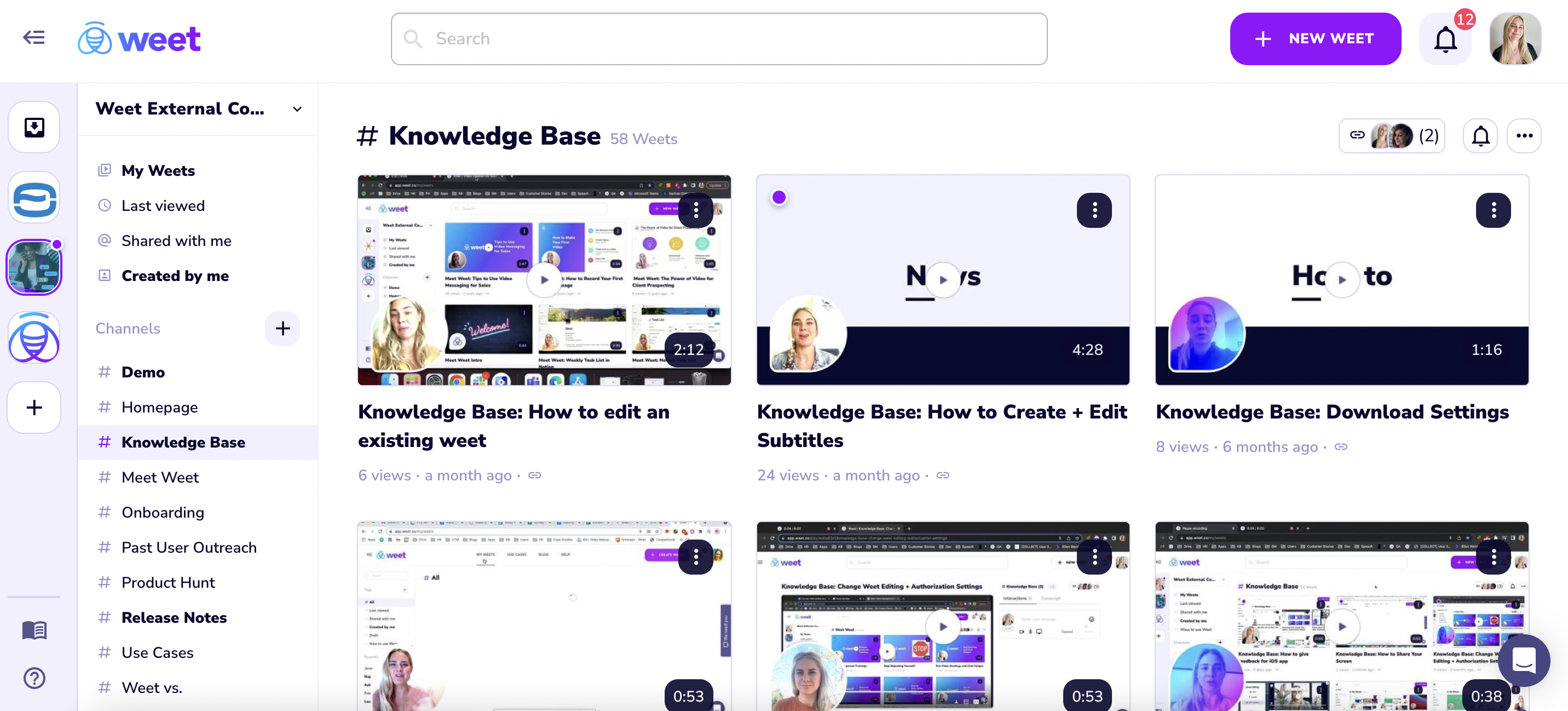 A look at your searchable video Knowledge Base