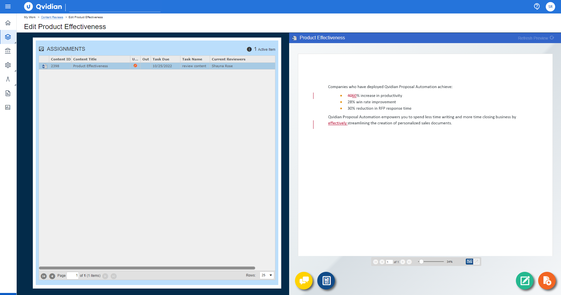 Qvidian Software Reviews, Demo & Pricing 2022