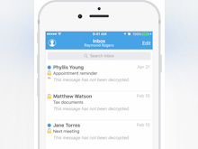 Hushmail Software - Hushmail iOS application