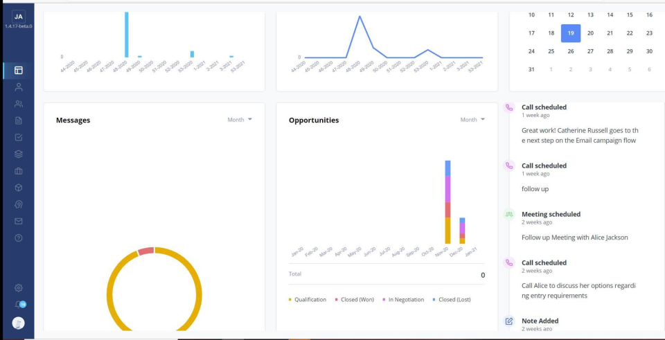 JeffreyAI Software - Dashboard 2