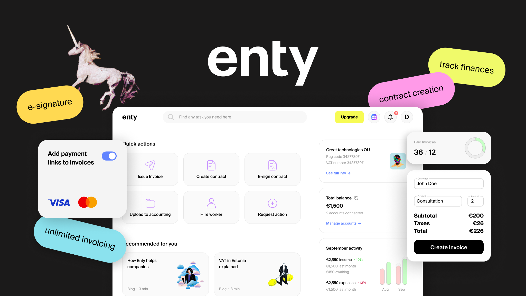Enty overview 