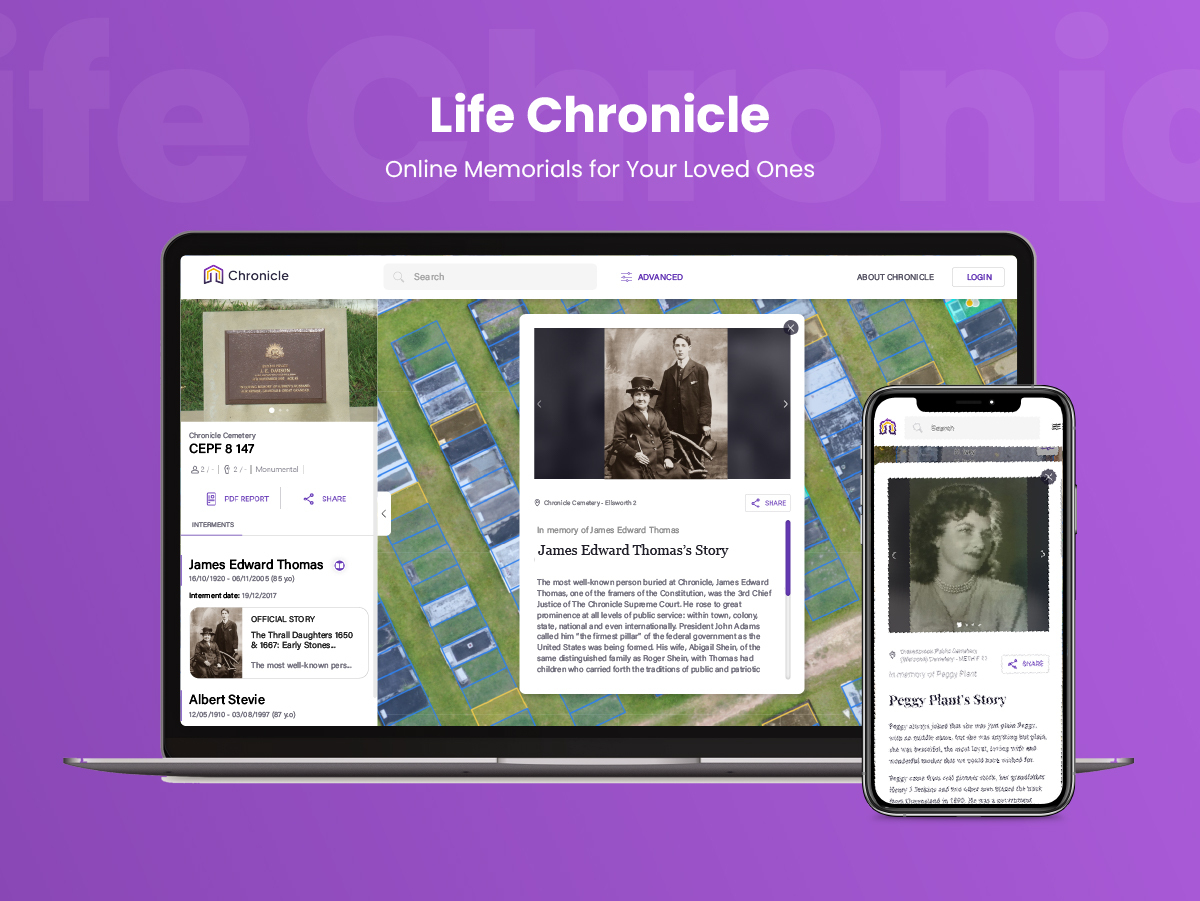 Online memorials to share and preserve the stories of loved ones, providing a meaningful way for families to remember and celebrate their lives.