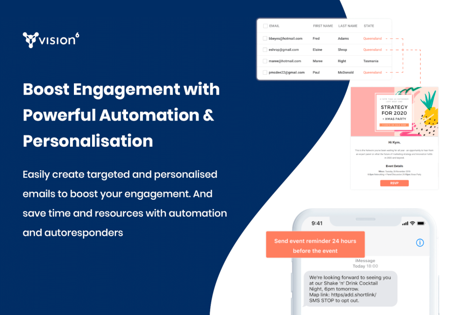 Vision6 Software - Boost Engagement with Email Marketing Automation