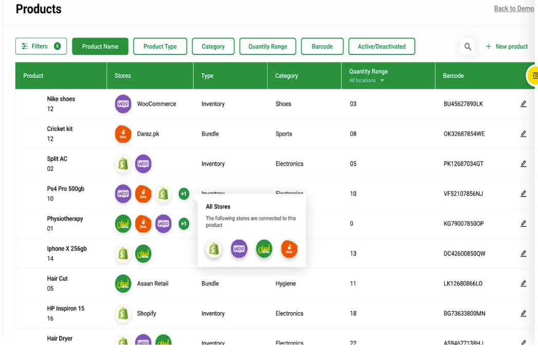 Asaan Retail screenshot