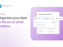Coupler.io Software - Organize your data to focus on what matters