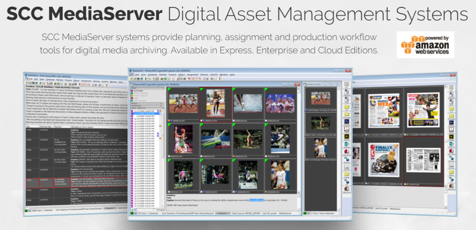 SCC MediaServer screenshot