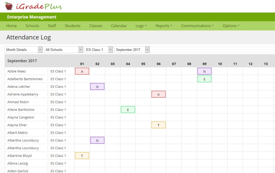 Gradebook App