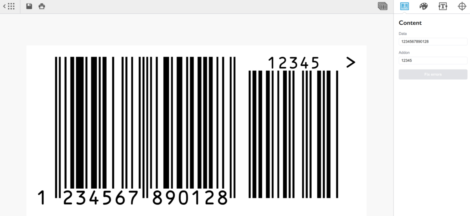 Barcode Generator Software create barcodes