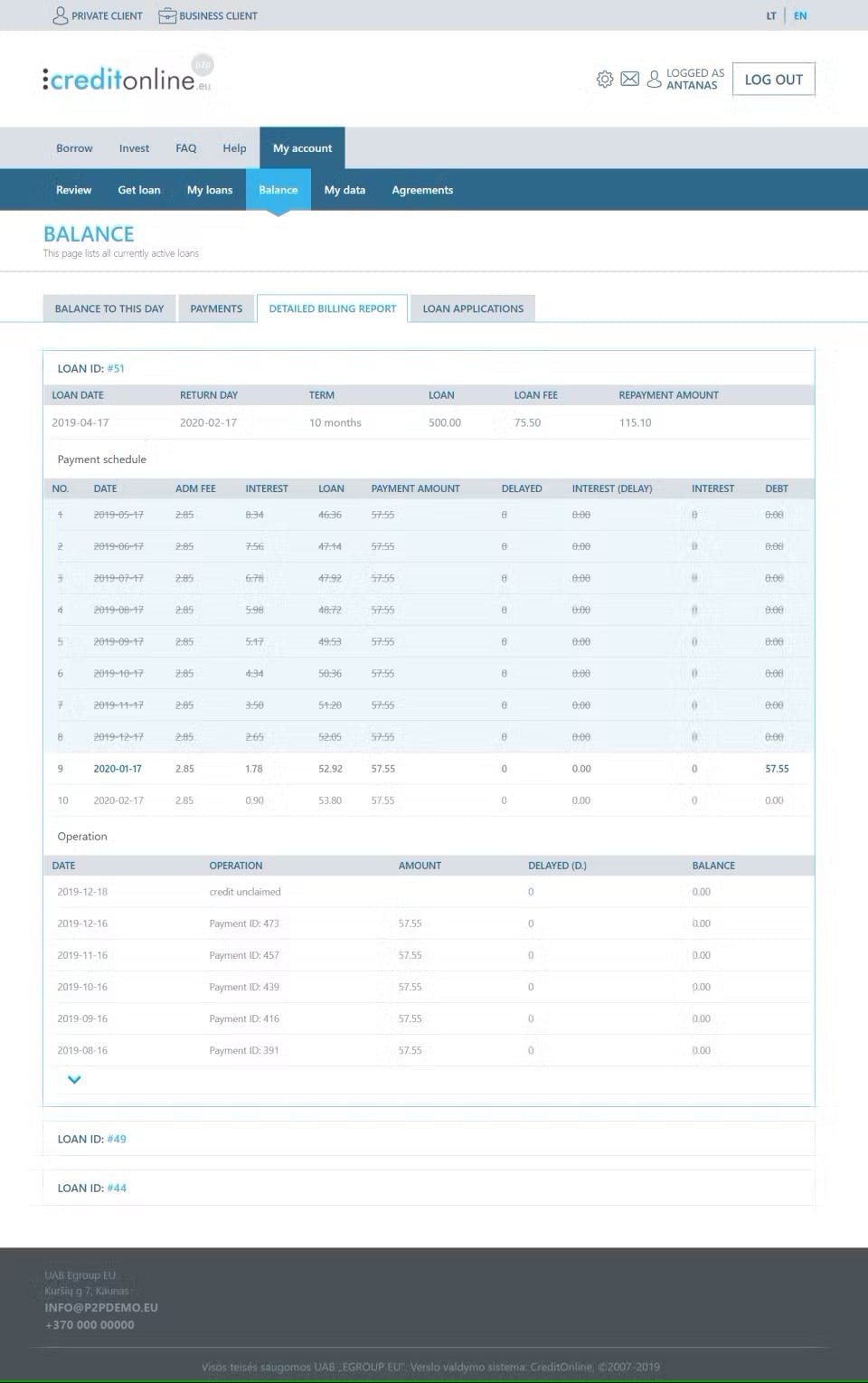 CreditOnline Logiciel - 2