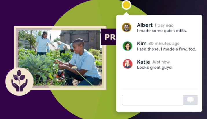 Prezi Software - Commenting capabilities allow users to provide feedback